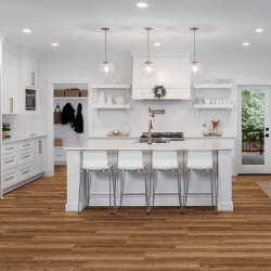 Amorim Wood WISE - Waterproof Cork Flooring with a Wood Look in Sprucewood - Room View