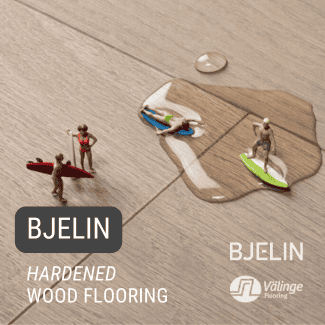 FEATURED PRODUCT 1: Valinge Hardened Wood Flooring