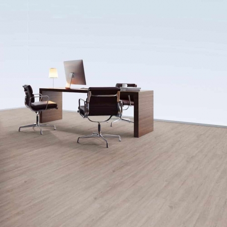 Amorim Wood WISE - Waterproof Cork Flooring with a Wood Look in Contempo Loft - Room View