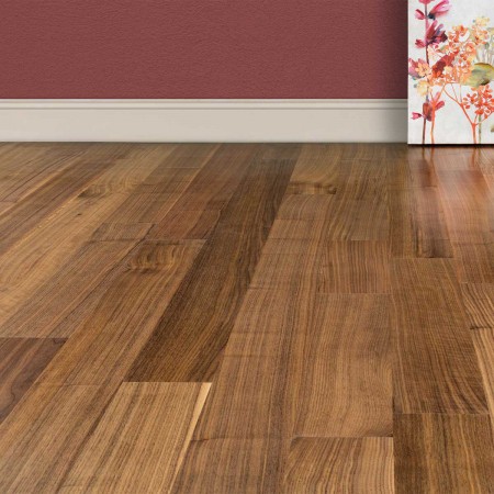 EcoTimber American Woods Collection - 5" North American Walnut (Room View)