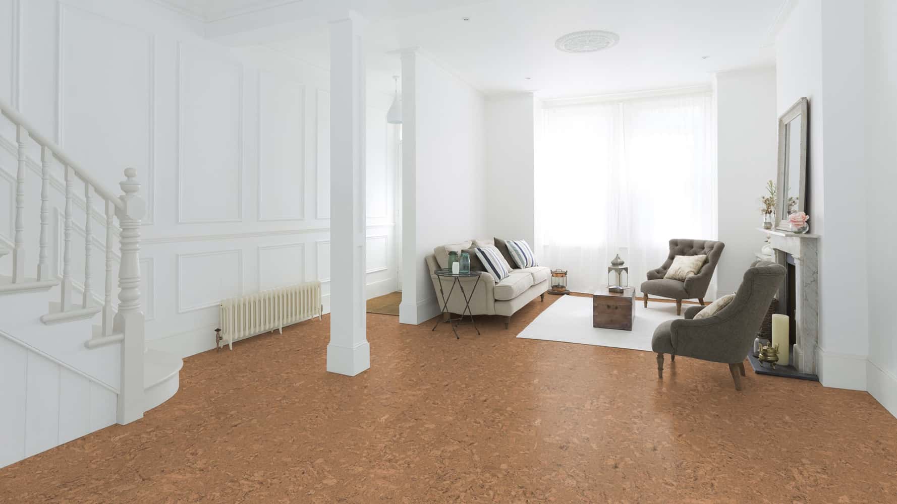 Wise By Amorim 100 Waterproof Cork Flooring In Originals Shell