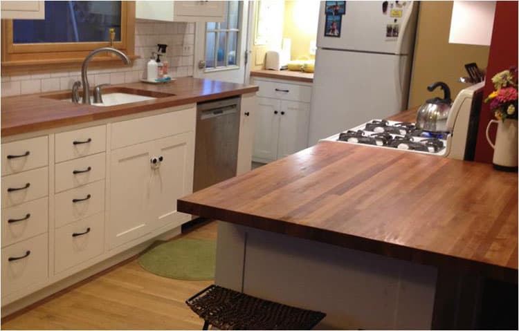 Madrone Butcher Block Countertop