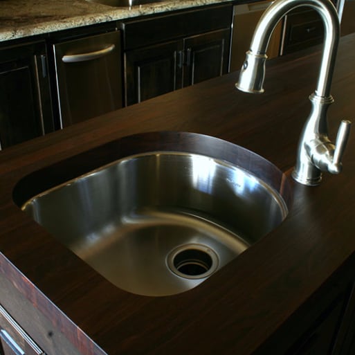 Walnut Butcher Block Countertop