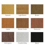 Available Tints for Marine Grade Wood Sealer