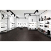 Wicanders Stone ESSENCE Floating Cork Flooring in Concrete Midnight - Room View