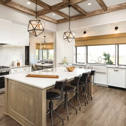 Wicanders WISE Wood Inspire - Waterproof Cork Flooring with a Wood Look in Quartz Oak - Room View