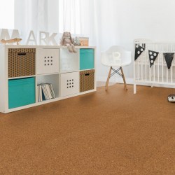 Wicanders Cork GO Floating Cork Flooring in Moment - Room View