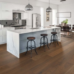 Valinge - Woodura Hardened Wood Flooring | Medium Smoked Oak - Room View