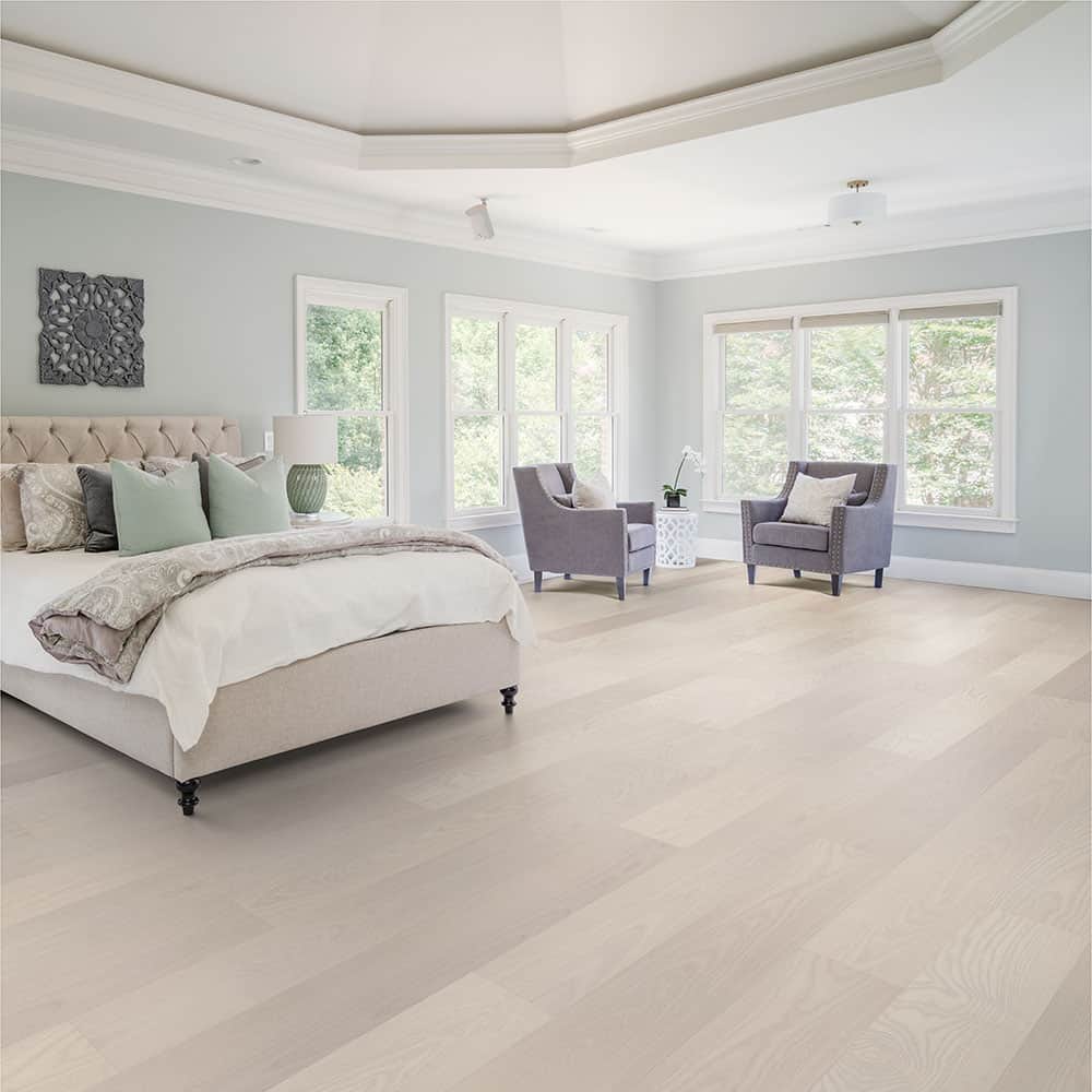 Valinge - Hardened Wood Flooring | Powder White Ash (Select Grade)